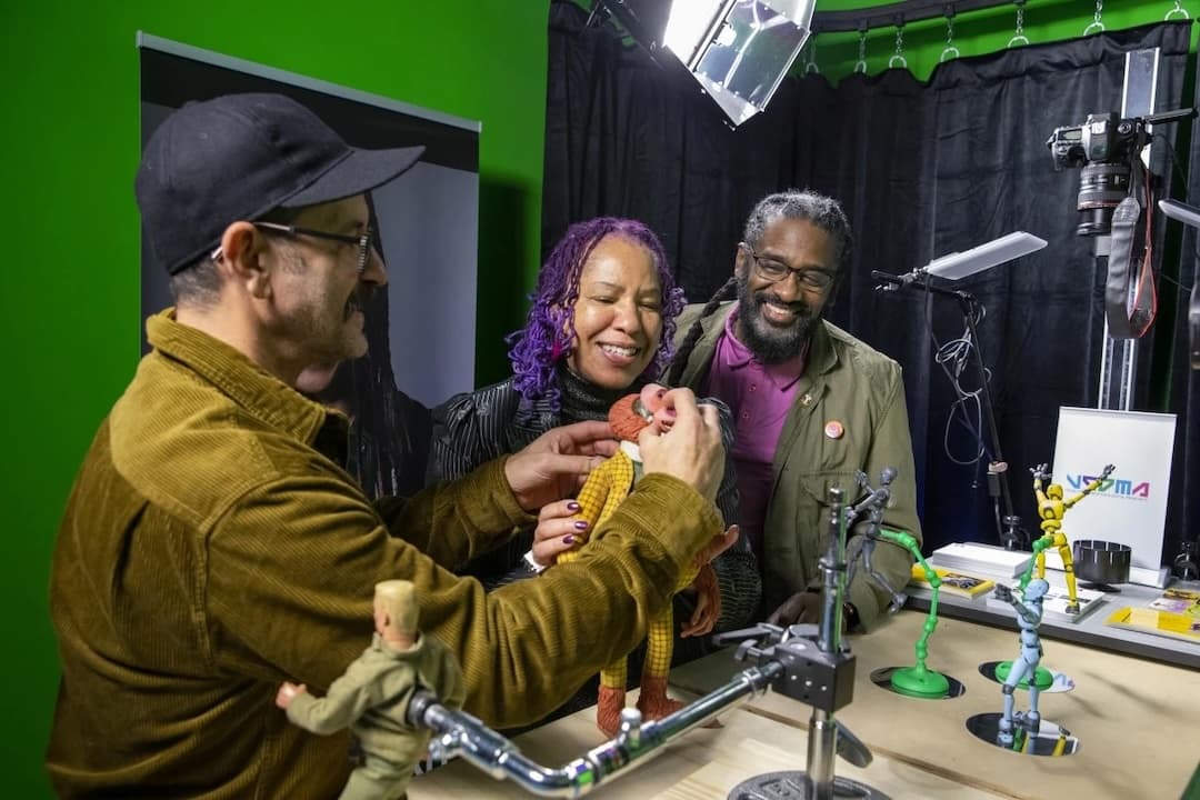 Documentary film teaching space at Bowie State University